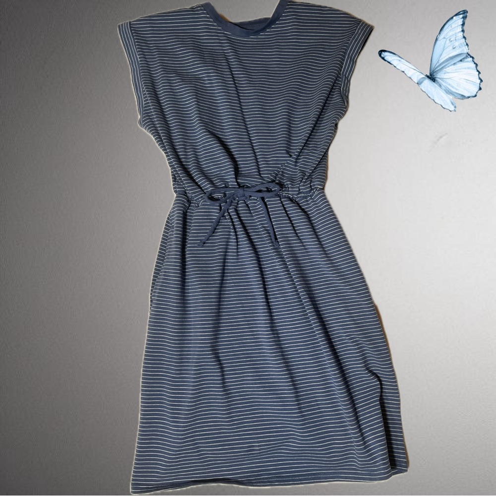 Blue Striped XS dress